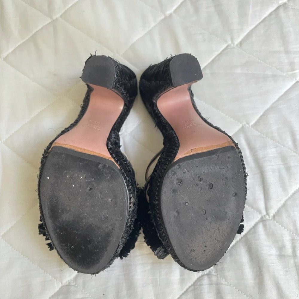 100% Authentic Prada Raffia Sandals US 6,5 - Picture 6 of 6